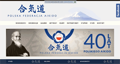 Desktop Screenshot of aikido.org.pl