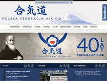 Tablet Screenshot of aikido.org.pl