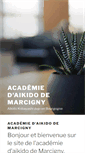 Mobile Screenshot of marcigny.aikido.fr