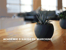Tablet Screenshot of marcigny.aikido.fr
