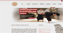 Desktop Screenshot of aikido.org.rs