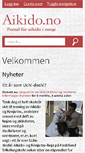 Mobile Screenshot of aikido.no