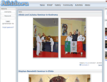 Tablet Screenshot of en.aikido.ru