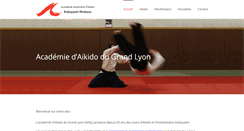 Desktop Screenshot of lyon.aikido.fr