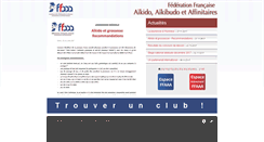 Desktop Screenshot of aikido.com.fr