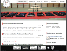 Tablet Screenshot of aikido.pl